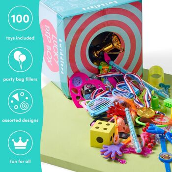Boîte à jouets Lucky Dip 100 pièces 2