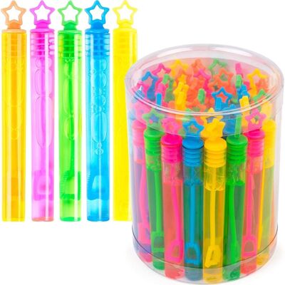 40 Mini Star Bubble Wands