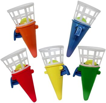 48 mini jeux Click & Catch - Sac de fête d'anniversaire unisexe pour enfants Favors & Fillers Toys - Pâques - Pinata Stuffers 1
