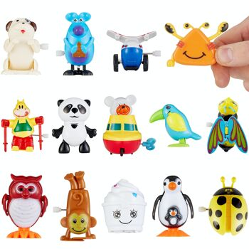 28 jouets mignons à remonter pour marcher et nager - Pour les fêtes et l'heure du bain 6