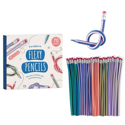 70 lápices flexibles