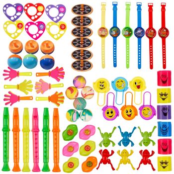 Lot de 120 jouets assortis 1