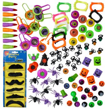 Lot de 110 jouets d'Halloween assortis 5