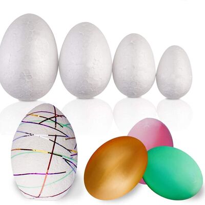 Easter Assorted Styrofoam Eggs 50