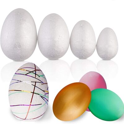 Huevos de poliestireno surtidos de Pascua 50