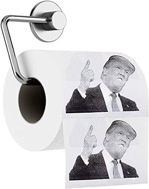 Novelty Celebrity Donald Trump Toilet Roll Paper