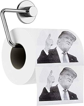 Papier toilette nouveauté célébrité Donald Trump 1