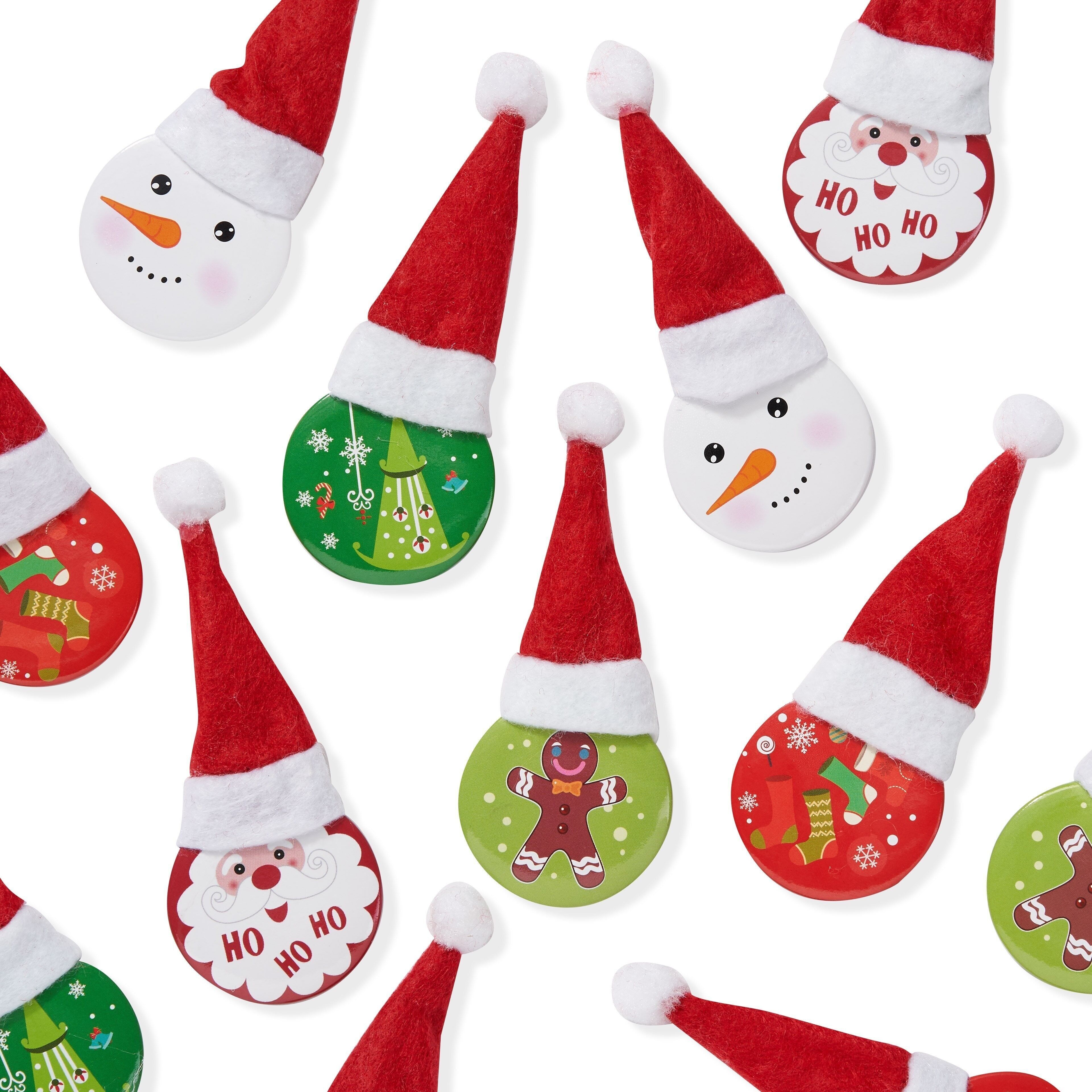 20 distintivi a tema natalizio