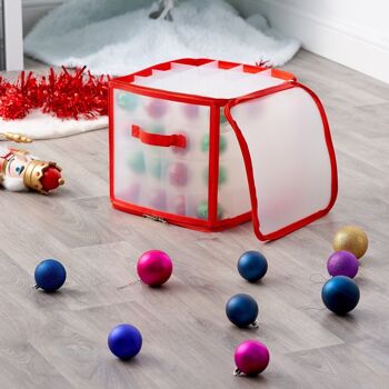 Boîte de rangement pour boules de Noël 3