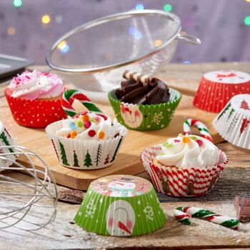 100 porte-cupcakes de Noël 5