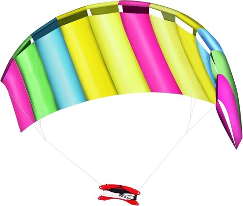 Large Easy to Assemble Rainbow Kite - 55 x 120 cm Perfect For Beach Days