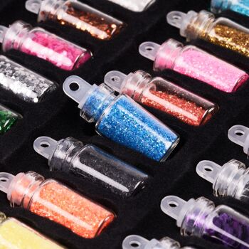 Kit de fabrication de Slime 100 pièces - Perles de cristal, paillettes et plus 3