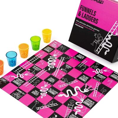 The Ultimate Adult Drinking Game: Funnels & Ladders
