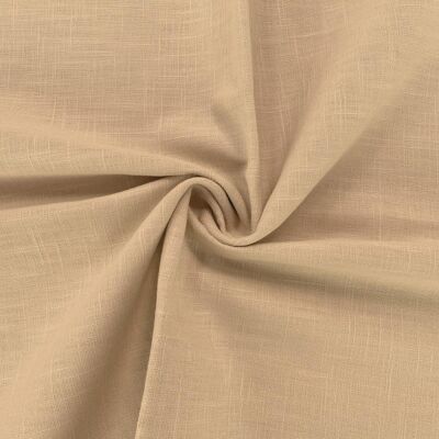Sand linen fabric