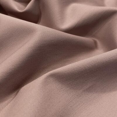 Baumwoll-Lycra-Satin-Stoff blassrosa