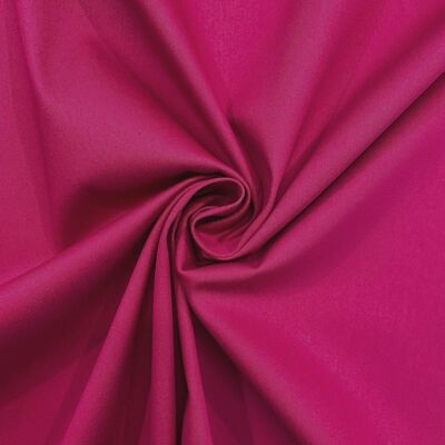 Fuchsia lycra cotton satin fabric