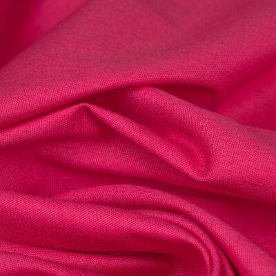 Fuchsia poplin fabric