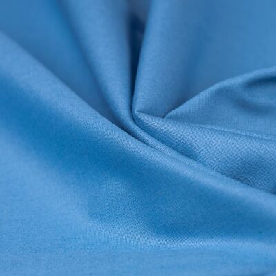 Teal poplin fabric