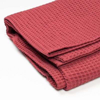 Garnet Waffle Fabric