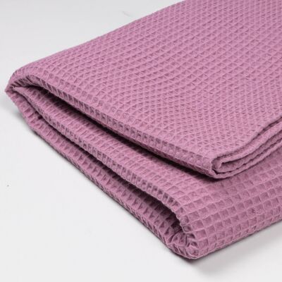 Lilac Waffle Fabric