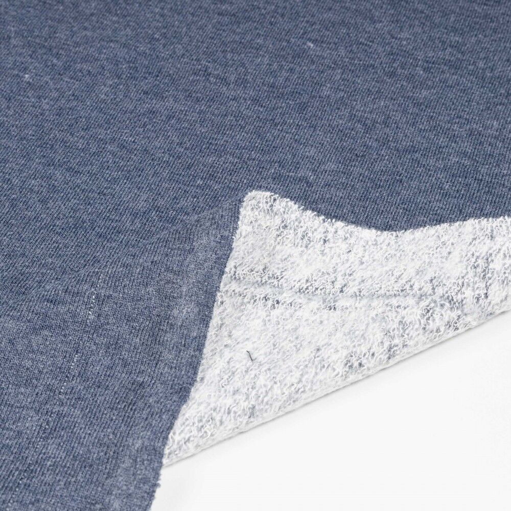 Tela Sudadera perchada marino