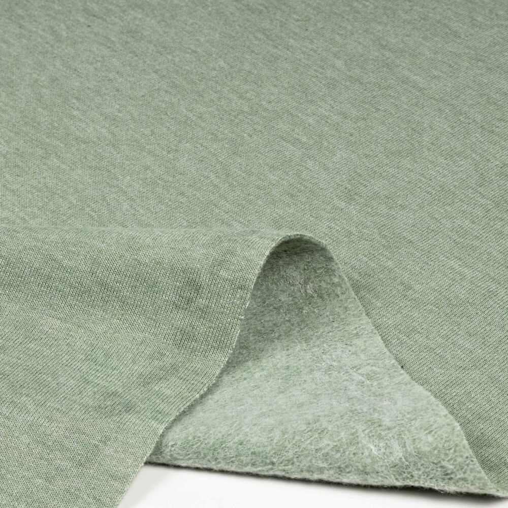 Grüner Sweatshirtstoff