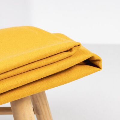 Fabric Ocher wool cloth