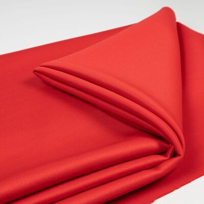 Neoprene scuba fabric red