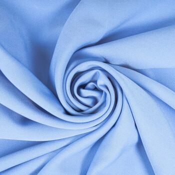 Tissu bi-élastique bleu