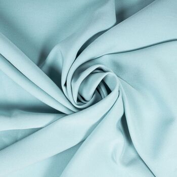 Tissu bi-élastique bleu clair