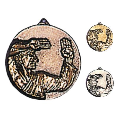 MAR-338C | Bronze Karate Olympic Sized Medal - B