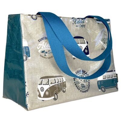 Cooler bag M, “Combi blue”