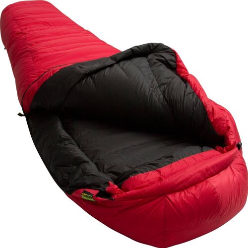 Lowland outdoor® k2 expedition - 1995 gr - 225x80 cm -35°c red