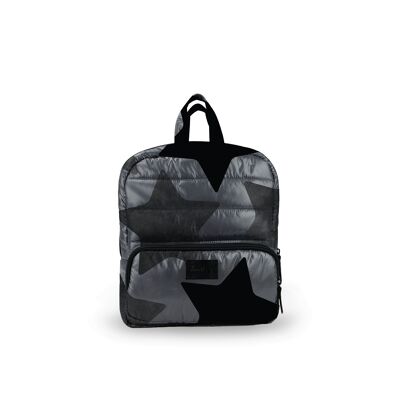 MINI 7AM Padded Backpack: Compact and Versatile for Children and Teenagers, Ideal for School and Everyday Use, Water Resistant - Print Stella Grand
