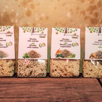 Caja de mezclas para risotto – Paquete de 8 orgánicos – 2 kg