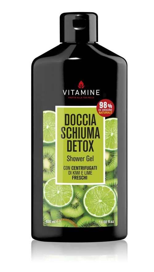 Detox douchegel Kiwi en Limoen 400 ml