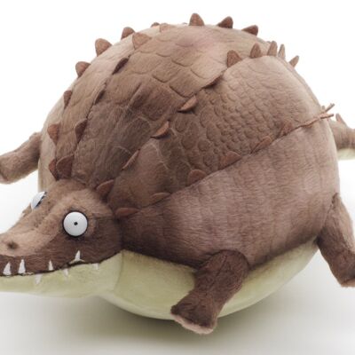 ROLLIN' WILD - Crocodile, petit - 27 cm (longueur) - Peluche de Uni-Toys - Mots clés : Animal sauvage exotique, alligator, YouTube, animation, peluche, peluche, peluche, peluche