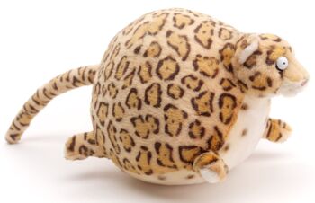 ROLLIN' WILD - Léopard, petit - 19 cm (longueur) - Peluche de Uni-Toys - Mots clés : Animal sauvage exotique, YouTube, animation, peluche, peluche, peluche, peluche 3