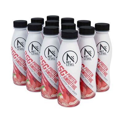 Eiwitrijke Smoothie - Aardbei (12 pcs)