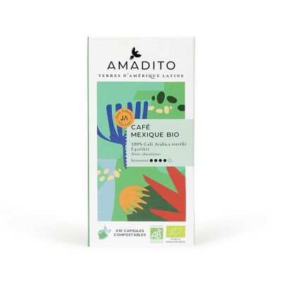 Organic capsules Mexico - Box of 10 capsules