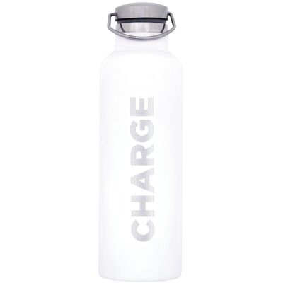 Flacon blanc (inox / thermos) 750ml