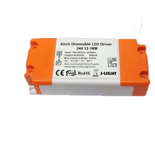 Kitch Triac Dimmable driver 12-18W 24VDC