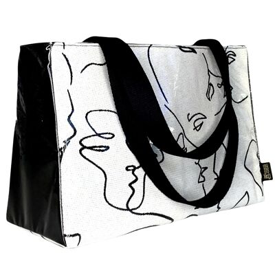 Cooler bag, Kiss white (size M)