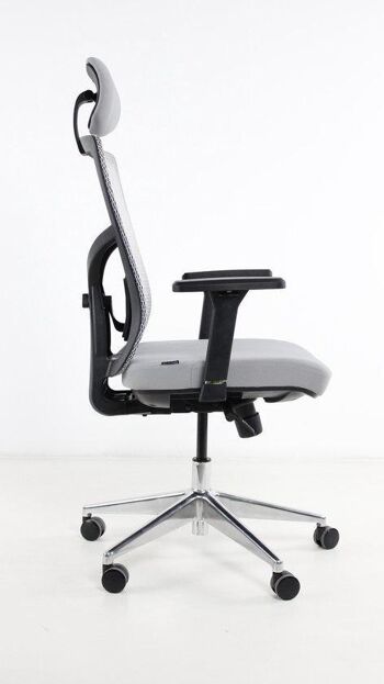 Chaise de Bureau Ergonomique Dean - Gris 3
