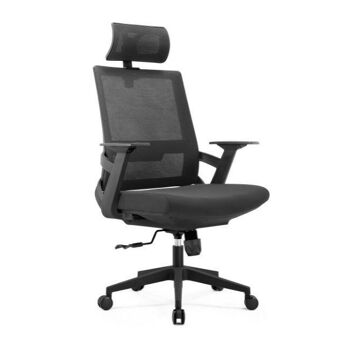 Chaise de bureau Budget - Skyler - Avec repose-tête - Non monté 2