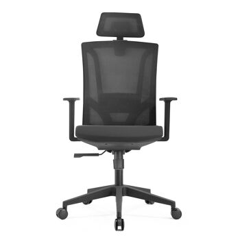 Chaise de bureau ergonomique Precious - Sans têtière - Non assemblée 2