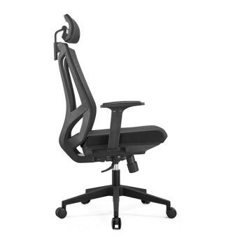 Chaise de bureau ergonomique Precious - Sans têtière - Non assemblée 4