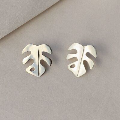 BOUCLES D'OREILLES MONSTERA II x