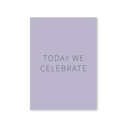 Happy Wine Cards - Heute feiern wir