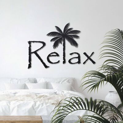 DID. Relax Hout - 80cm x 54cm - Zwart